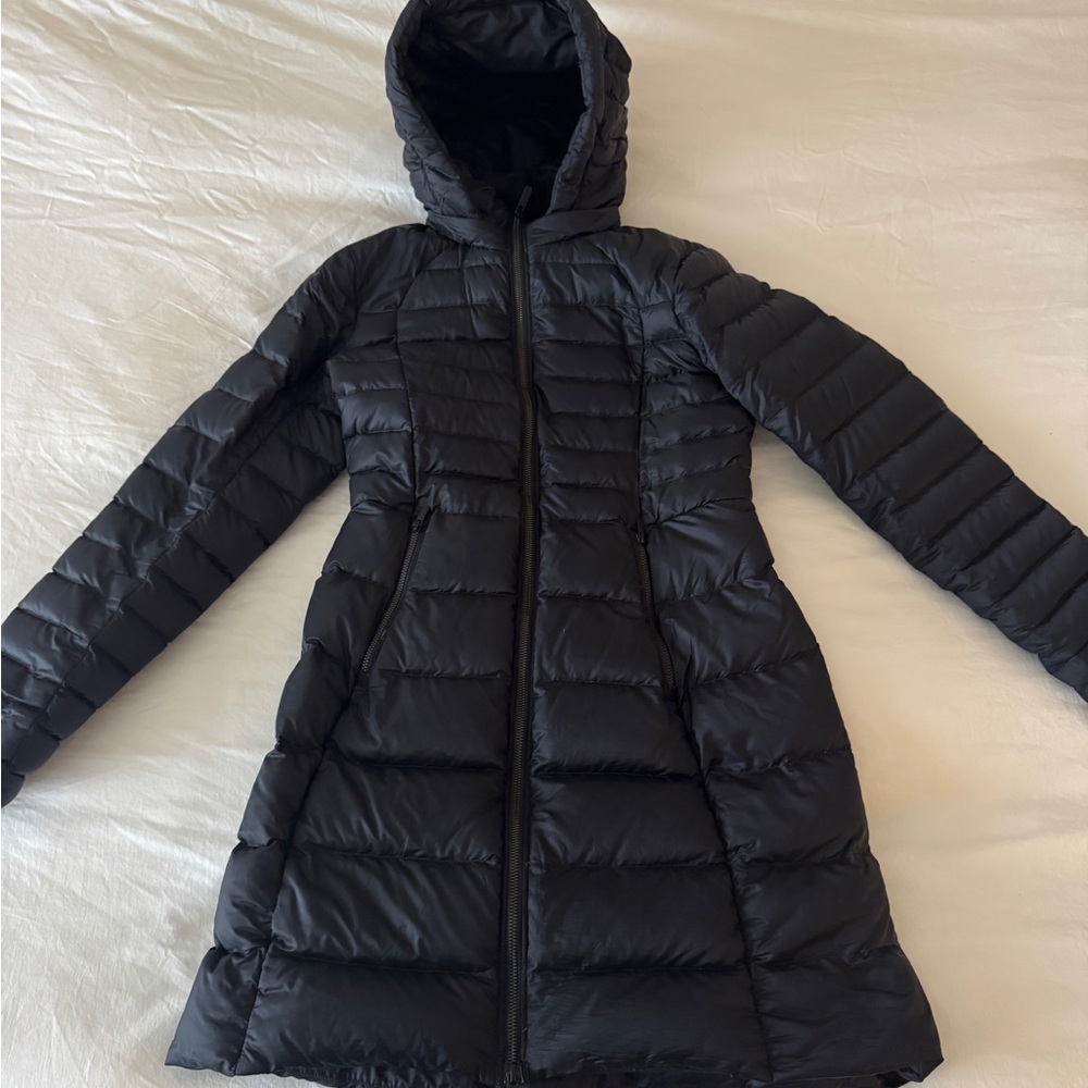 lululemon athletica Black Hooded Jacket